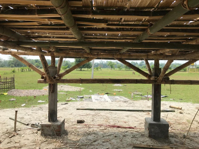 elevated floor
